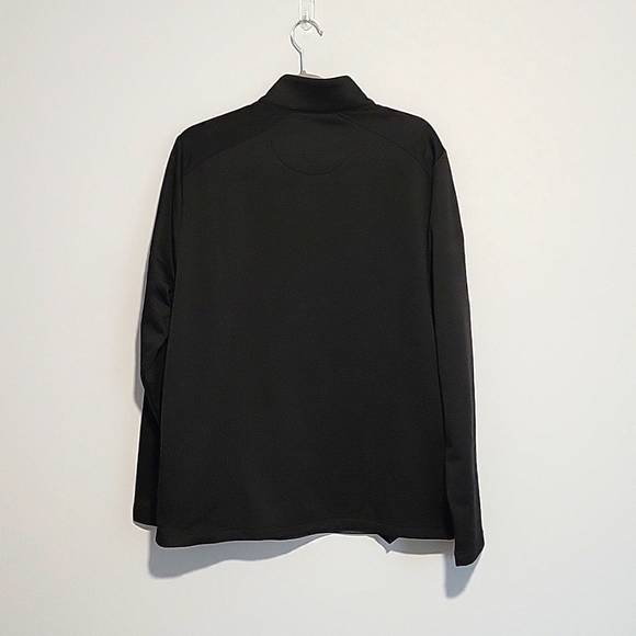 Callaway Men's Quarter Zip Golf Pullover Opti Dry Black Medium - Picture 5 of 5